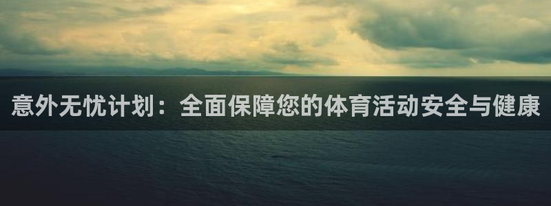 意外无忧计划：全面保障您的体育活动安全与健康